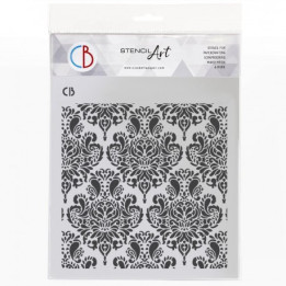 Texture Stencil 8"x8" French Elegance.**