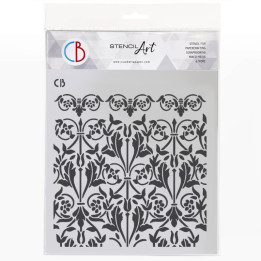 copy of Texture Stencil 8x8 Spring Fresh Flowers