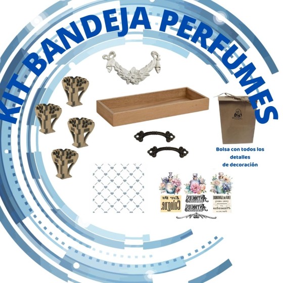 Kit BANDEJA PERFUMES