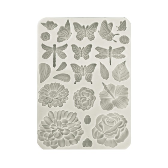 copy of Stamperia Silicone mold A5 esquinas florareles