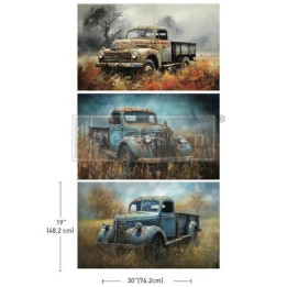 Wheels of Time 19.5x30 Inch Tissue Paper (3pcs) (670979).