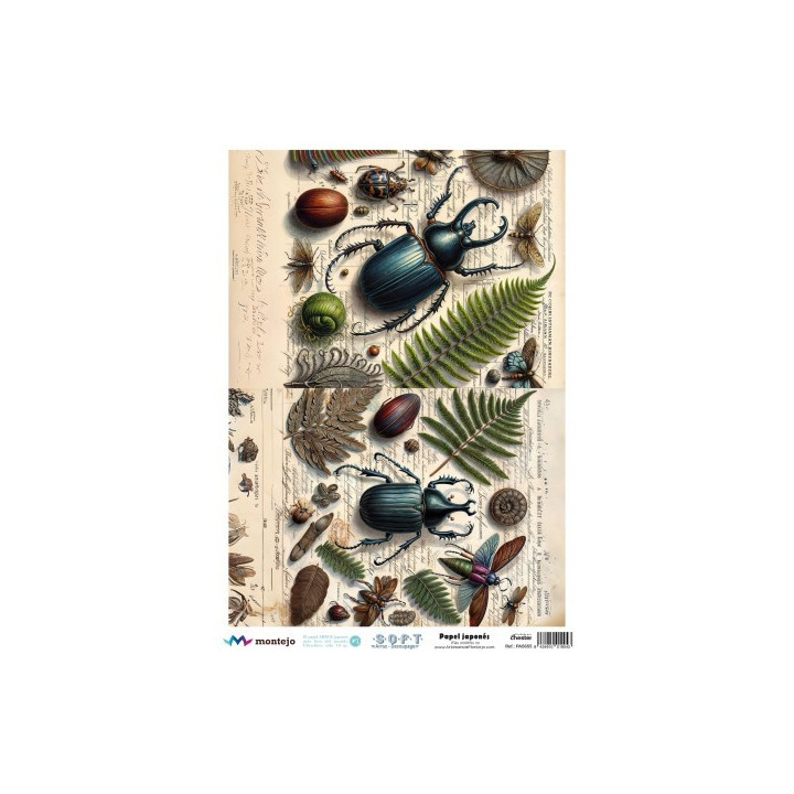 Papel De Arroz Soft A3 30x41cm SPA5620