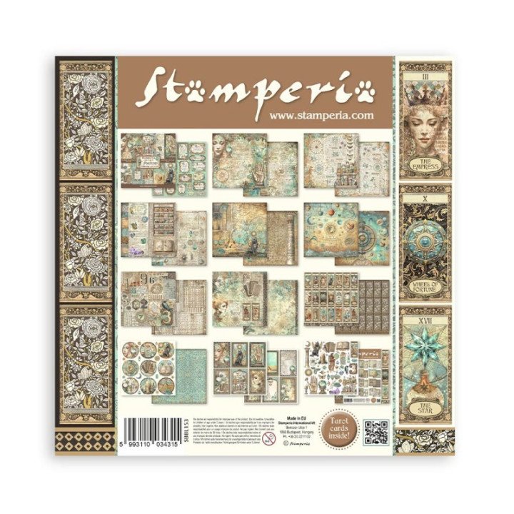 Stack papeles Stamperia 30x30 CEREMONY