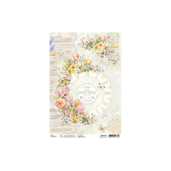 Rice Paper A4 Blooming Hour.