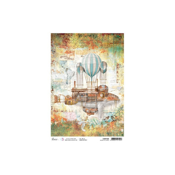 Rice Paper A4 Around The World*