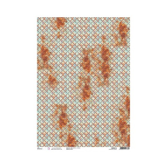 Rice Paper A3 Corrosion Grating