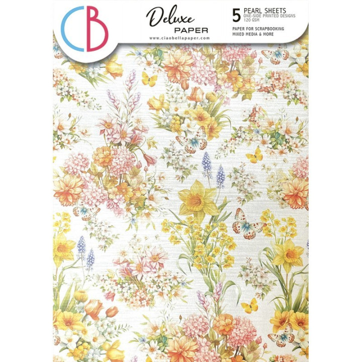 Deluxe Flower Shop Paper Pearl A4