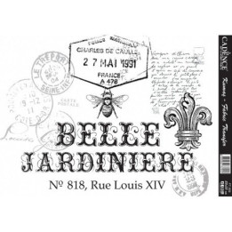 Transfer para tejidos Belle Jardiniere