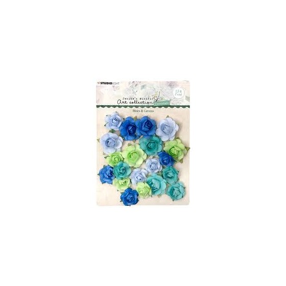 Warm Colors Essentials Paper Flowers (20pcs) (JMA-ES-FLOW08)