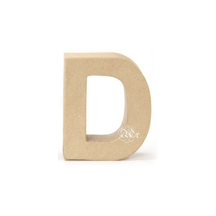Papel Mache Letra D