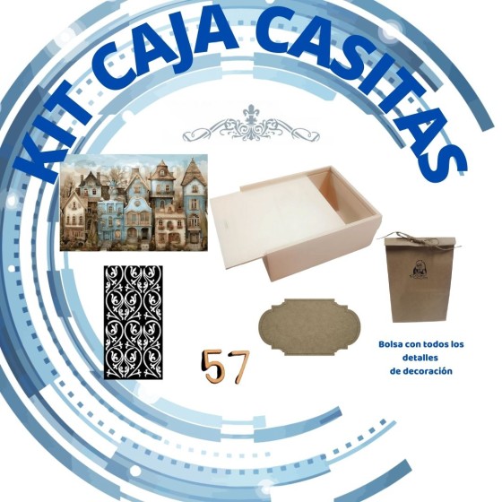 Kit CAJA CASITAS