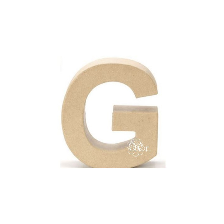Papel Mache Letra G