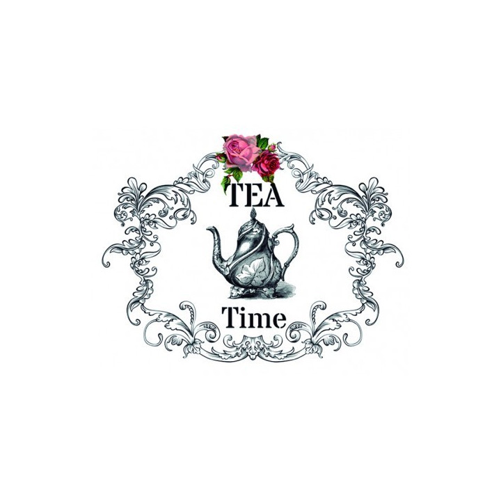 HDT015 HOME DECOR 015 Tea Time transferra