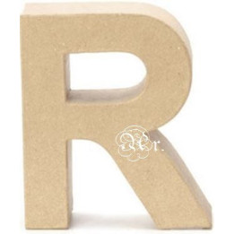 Papel Mache Letra R