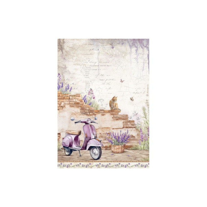 Papel arroz 4442 A4 Mannequin - Stamperia