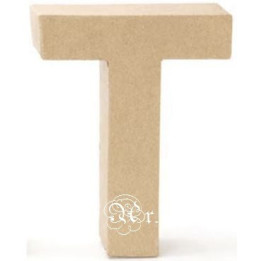 Papel Mache Letra T