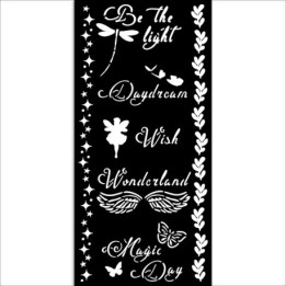 KSTD060 Stencil Stamperia alphabet 20x25 cms