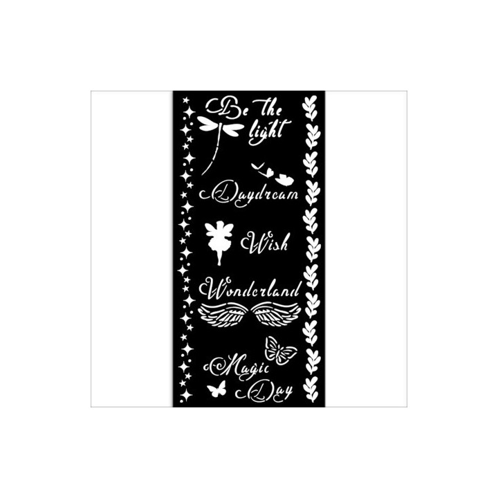 KSTD060 Stencil Stamperia alphabet 20x25 cms