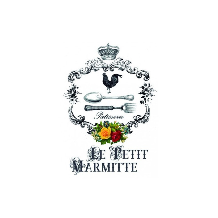 HDT016 HOME DECOR 016 Le Petit Marmite transferrak