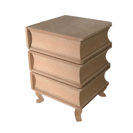 Cajonera Giratoria 3 libros DM CADENCE