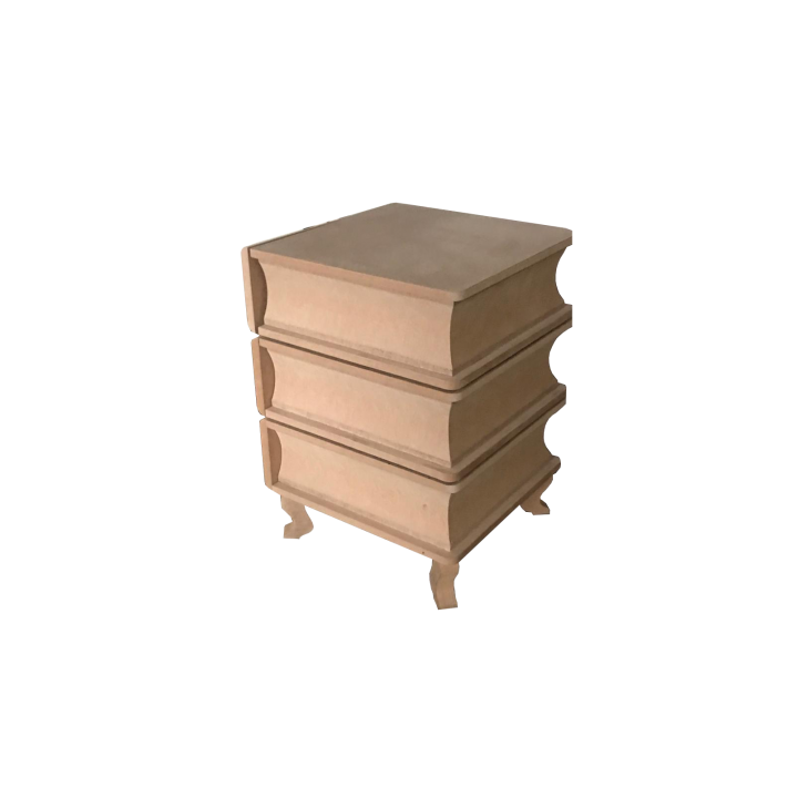 Cajonera Giratoria 3 libros DM CADENCE
