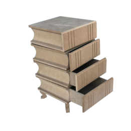 Cajonera Giratoria 4 libros DM CADENCE