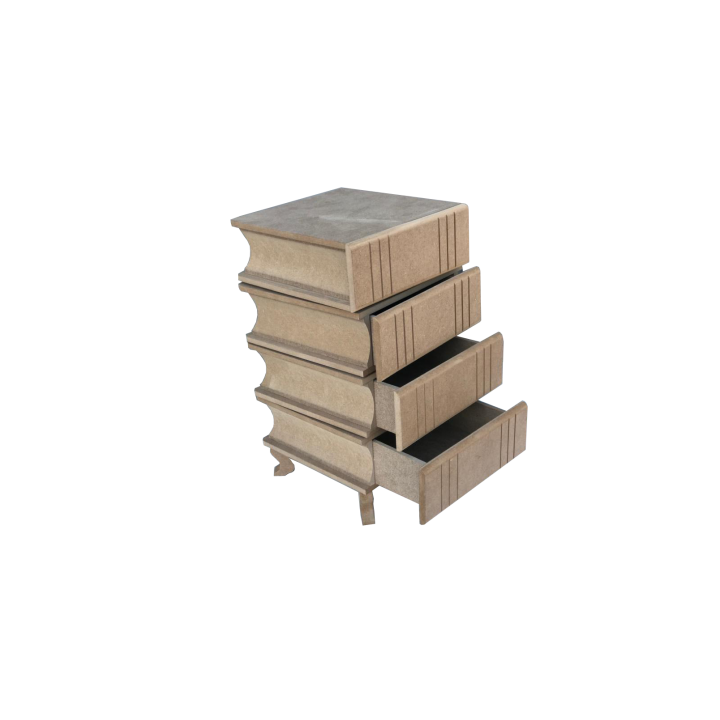Cajonera Giratoria 4 libros DM CADENCE
