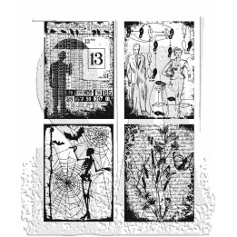 copy of Curiosity Shop Tim Holtz Cling Stamps (CMS482)