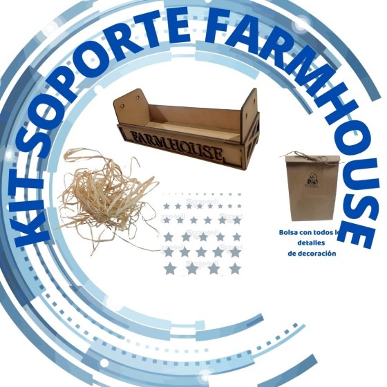 Kit SOPORTE FARMHOUSE