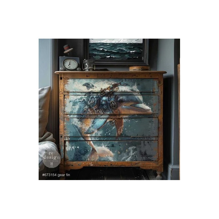 copy of Sepia Rainforest A1 Decoupage Fiber (1pcs)