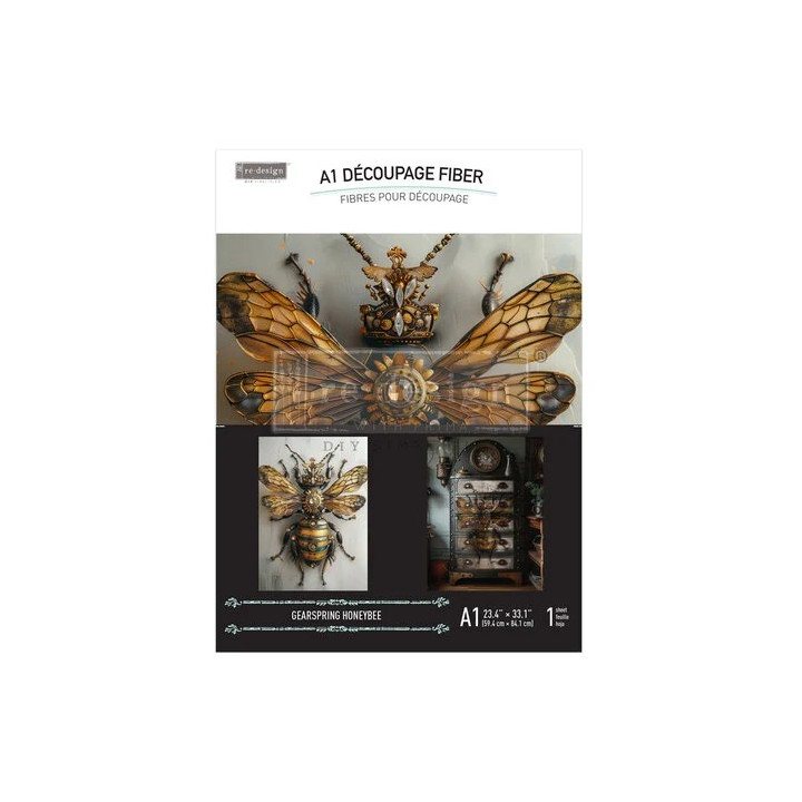 Gearspring Honeybee A1 Decoupage Fiber (1pcs) (673093).