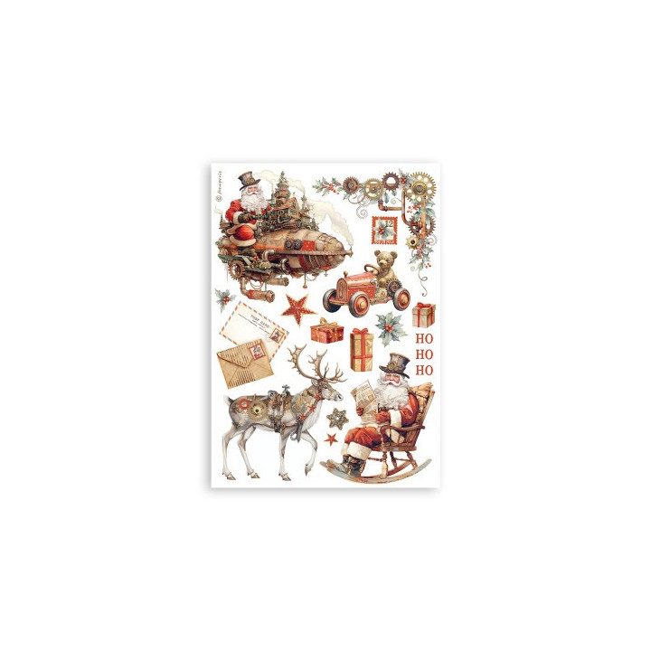 copy of Washi pad 8 hojas A5 Coffee and chocolate Stamperia