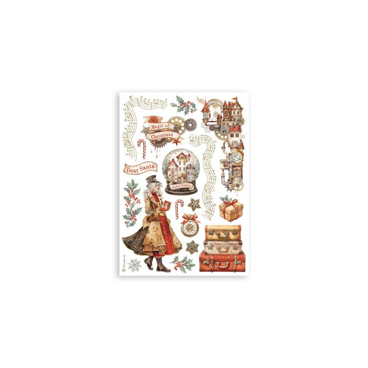 copy of Washi pad 8 hojas A5 Coffee and chocolate Stamperia