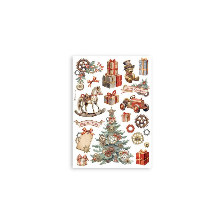copy of Washi pad 8 hojas A5 Coffee and chocolate Stamperia