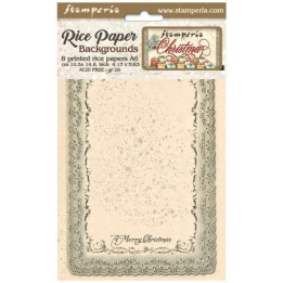 copy of Kit 6 Papeles arroz A-4 Coffee and chocolate Stamperia