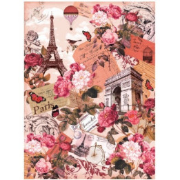 Papel De Arroz 369 PARÍS ROSA