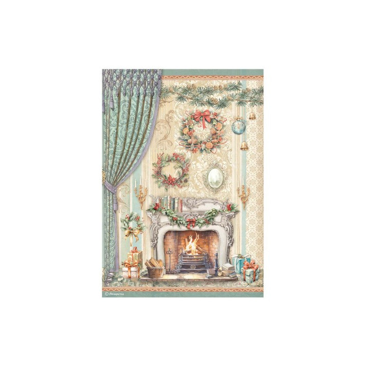 Papel arroz 4442 A4 Mannequin - Stamperia