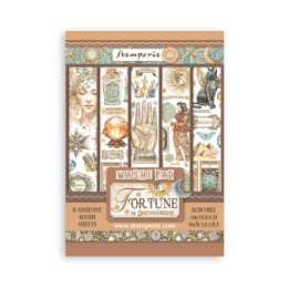 Washi pad 8 hojas A5 Sir Vagabond in fantasy world Stamperia