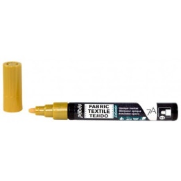 Marcador têxtil A7, Ouro 4mm