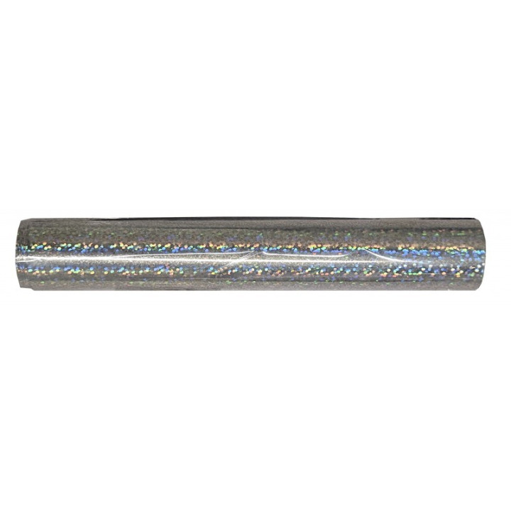 Textile Foil Leaf CADENCE Dotted Holg.Silver.*