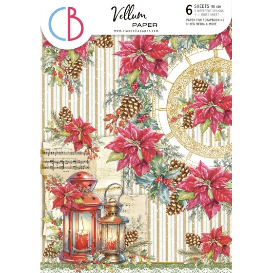 copy of Vellum Reing of grace Paper Patterns A4 6/Pkg