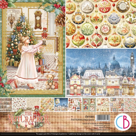 The Nutcracker Patterns Pad 12x12"