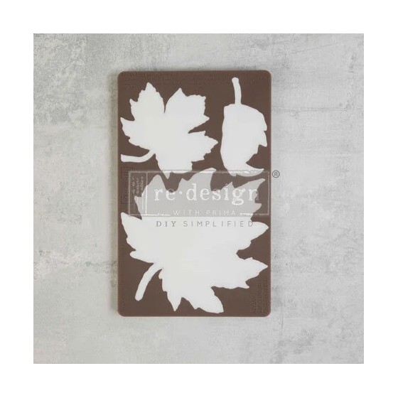 Falling Leaves Fantasy 5x8 Inch Decor Mould (672232)