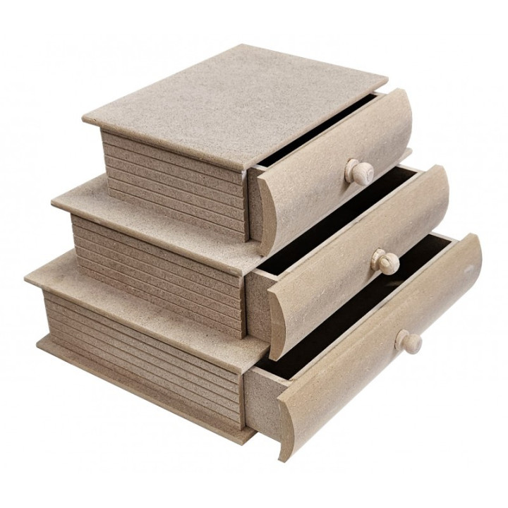 Cajonera Giratoria 4 libros DM CADENCE