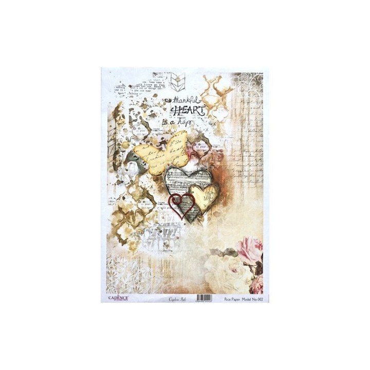 Papel Arroz CADENCE DreamArt A3