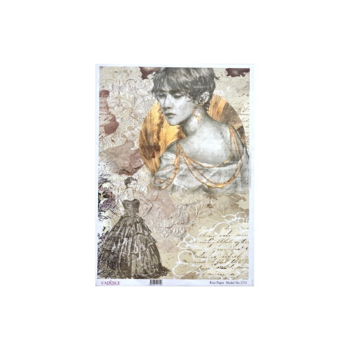Papel Arroz CADENCE DreamArt A3