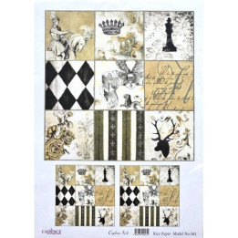 copy of Set TIEMPO DE NAVIDAD Papel Arroz Soft A4