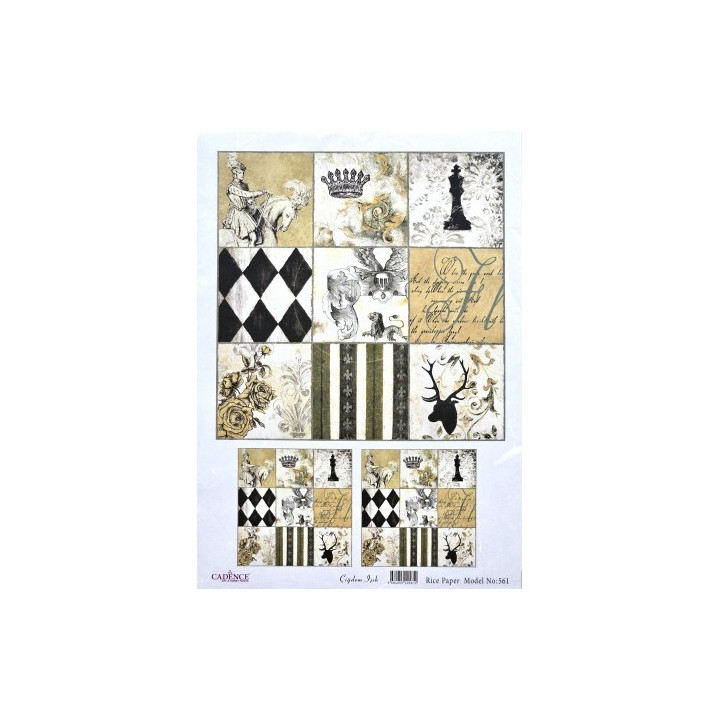 copy of Set TIEMPO DE NAVIDAD Papel Arroz Soft A4
