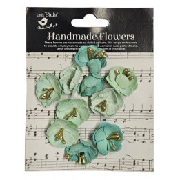 LITTLE BIRDIE Embossed Daisies Artic Ice