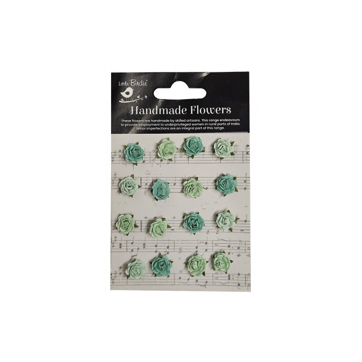 copy of LITTLE BIRDIE Embossed Daisies Artic Ice